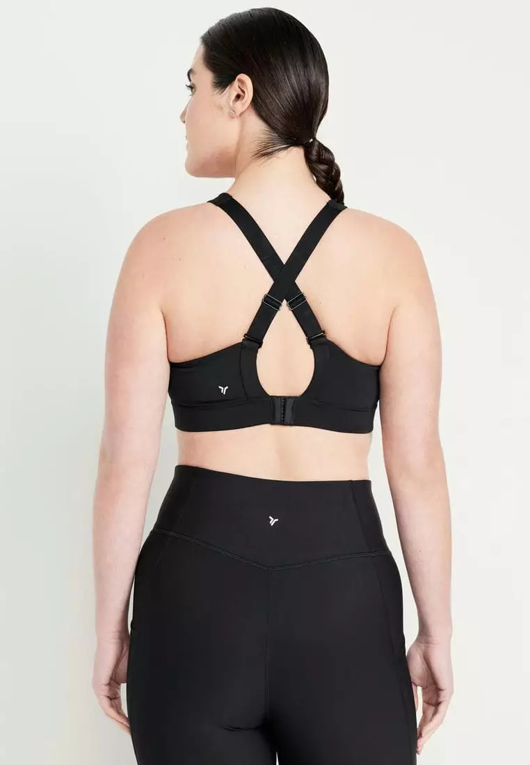 High Support PowerSoft Convertible Sports Bra for Women
