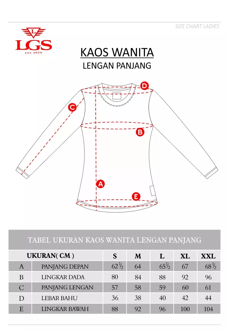 LGS - Regular Fit - Kaos Wanita - Putih - Gambar Hewan - Lengan Panjang