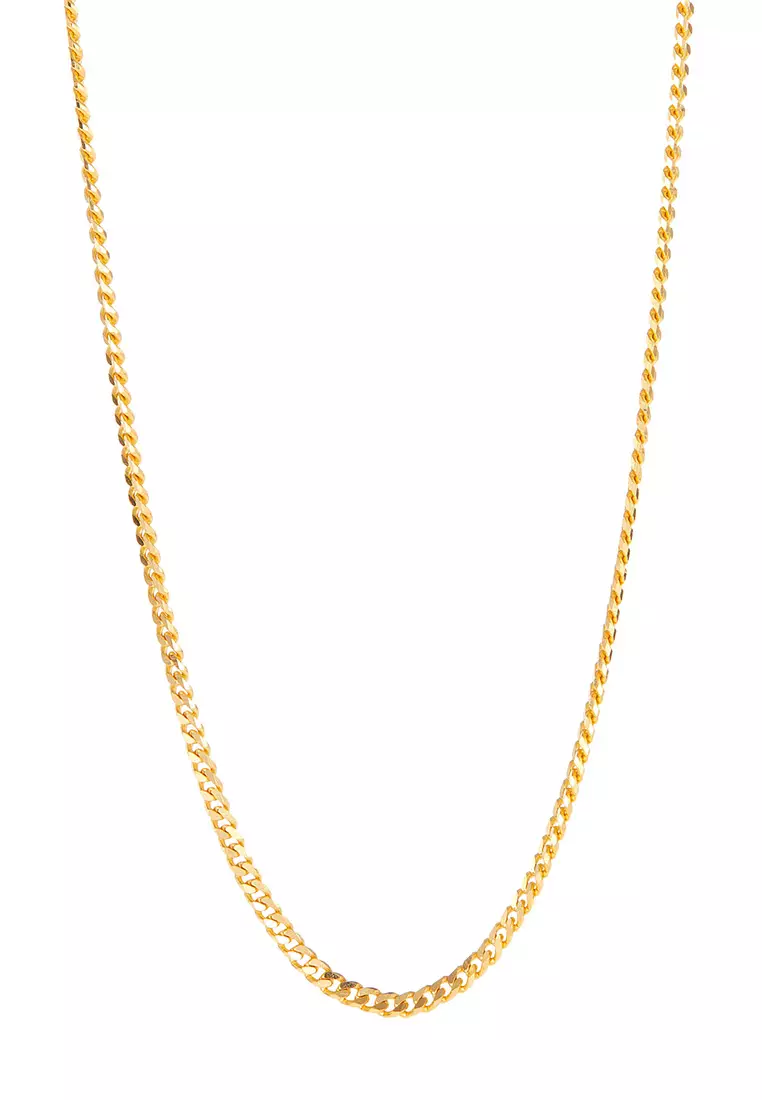 HABIB Sauh Lama Kosong Gold Necklace, 916 Gold