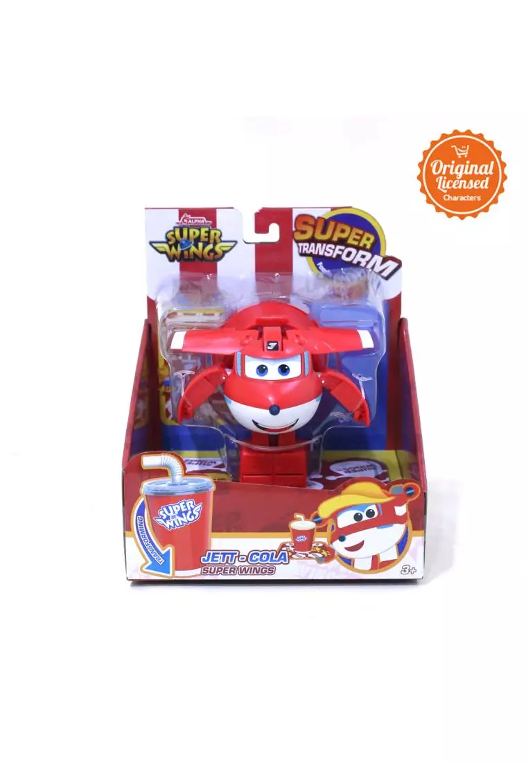 Jual Character-Land Super Wings Super Transform: Jett-Cola Original ...