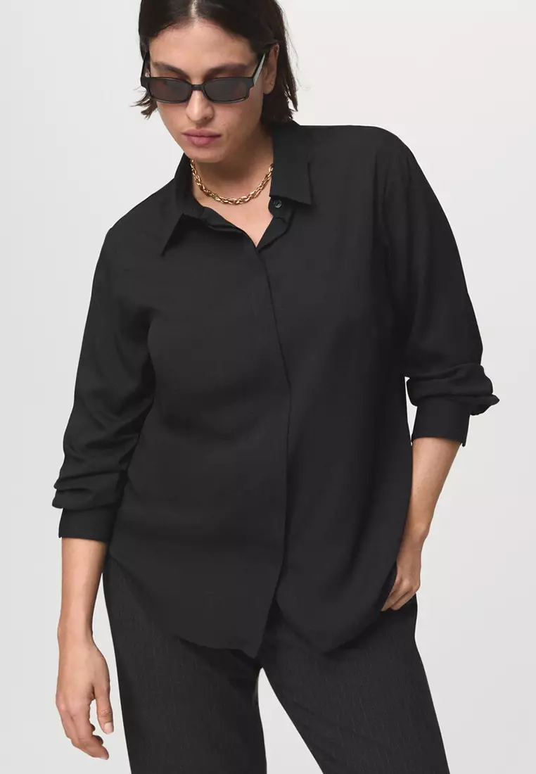 Fluid Long-Sleeved Shirt