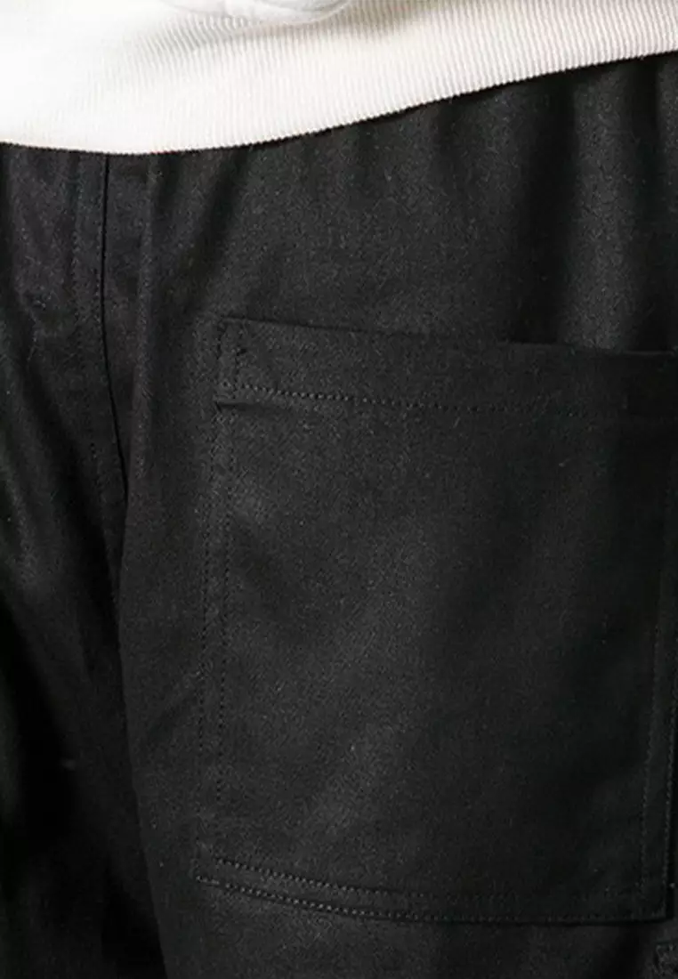 寬鬆休閒魔術貼工裝褲 J003