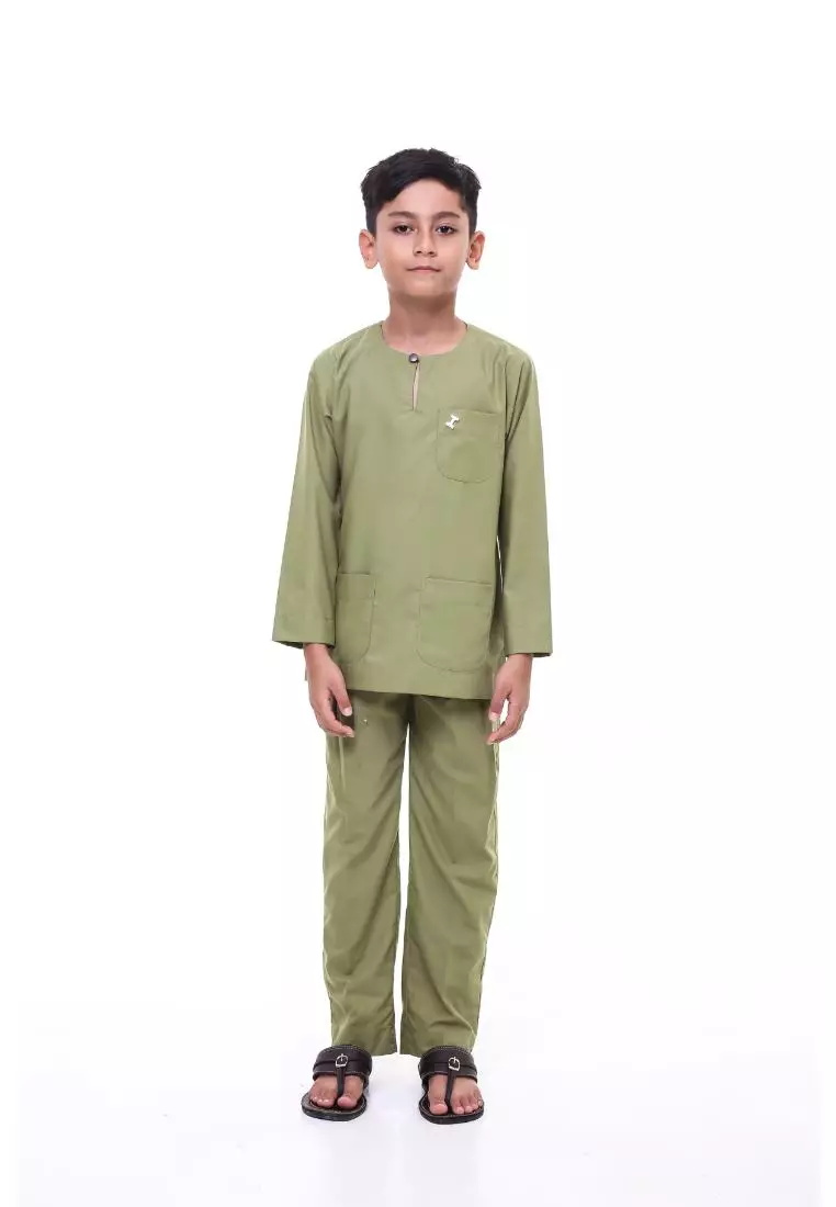 Baju Melayu Teluk Belanga Kids