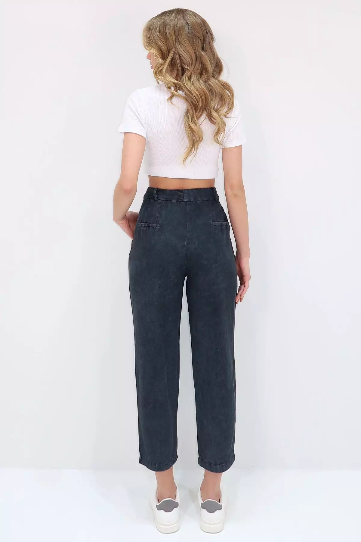 Buy Alacati Anthracite Pale Effect Double Pocket Carrot