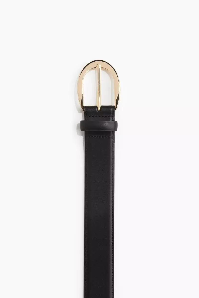 Leather belt