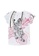 KENZO KIDS black and white and pink and multi and silver KENZO BABY GIRLS T-SHIRT 4121AKACB7084BGS_2