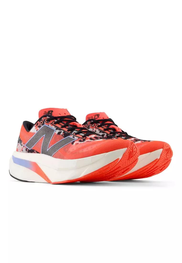 New Balance Women's TCS London Marathon FuelCell SuperComp Elite v4 (Standard Fit) - Urgent Red