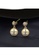 Rouse gold S925 Delicate Geometric Stud Earrings CB7EEAC47343CFGS_2