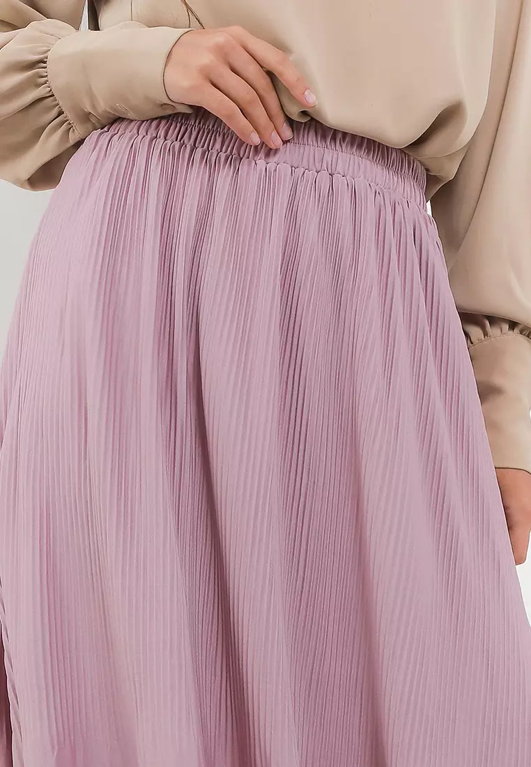 Maxi Pleated Skirt
