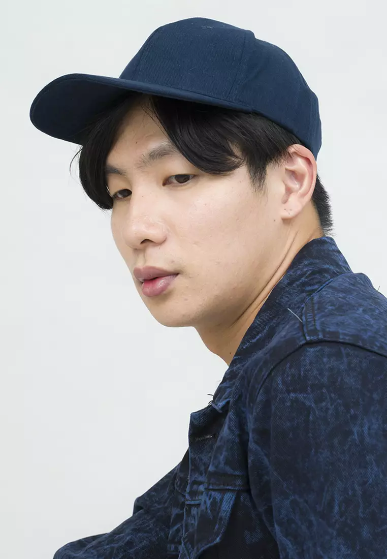 Topi Casual Polos Sport Besi Baseball Cap Tumblr Hat Navy