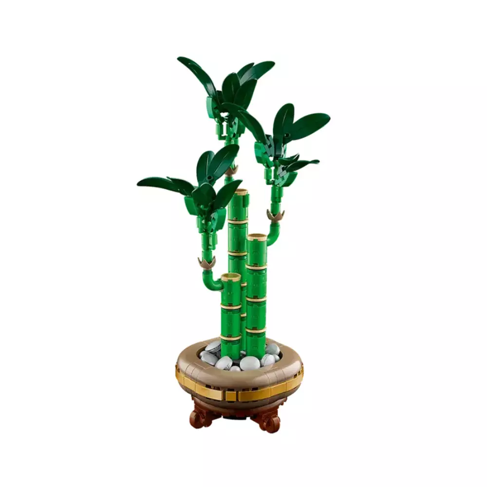 LEGO SET 325 PCS BOTANICALS LUCKY BAMBOO - HIJAU