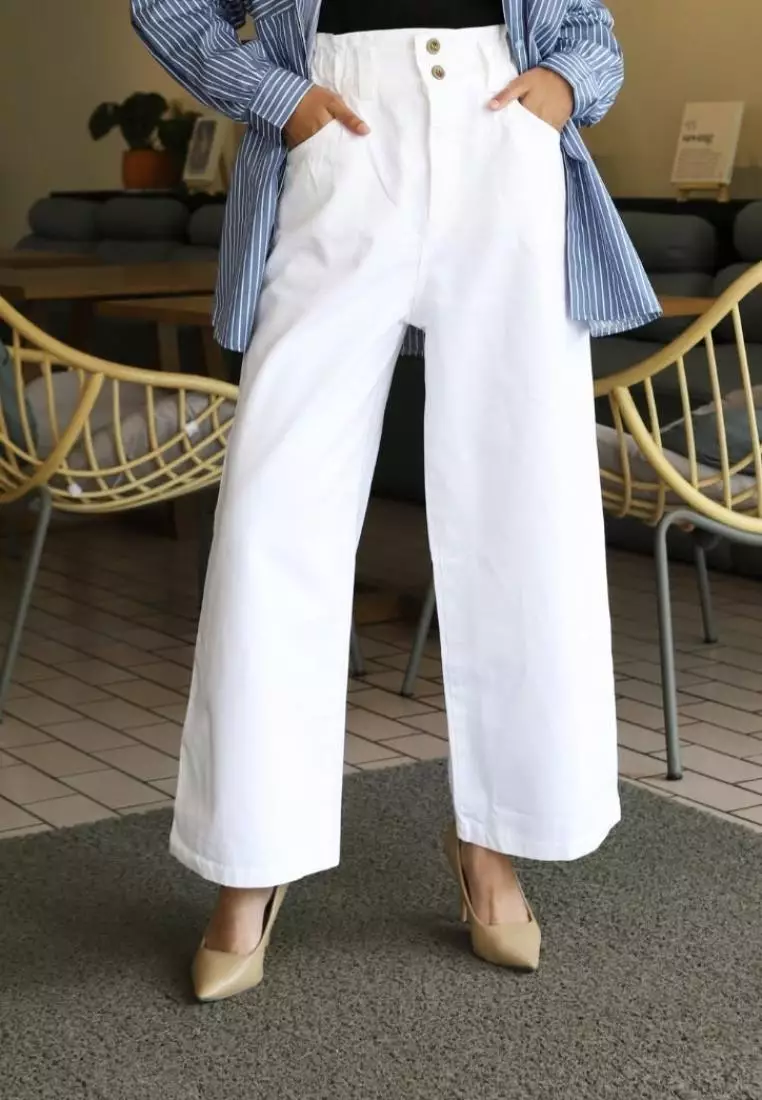 Jihan Pants (Celana Panjang Jeans Highwaist)