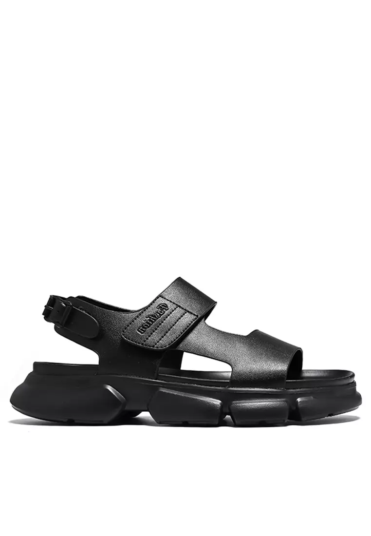 Discount on Twenty Eight Shoes  shoes - SKU: Leather Platform Sandals Mc4881