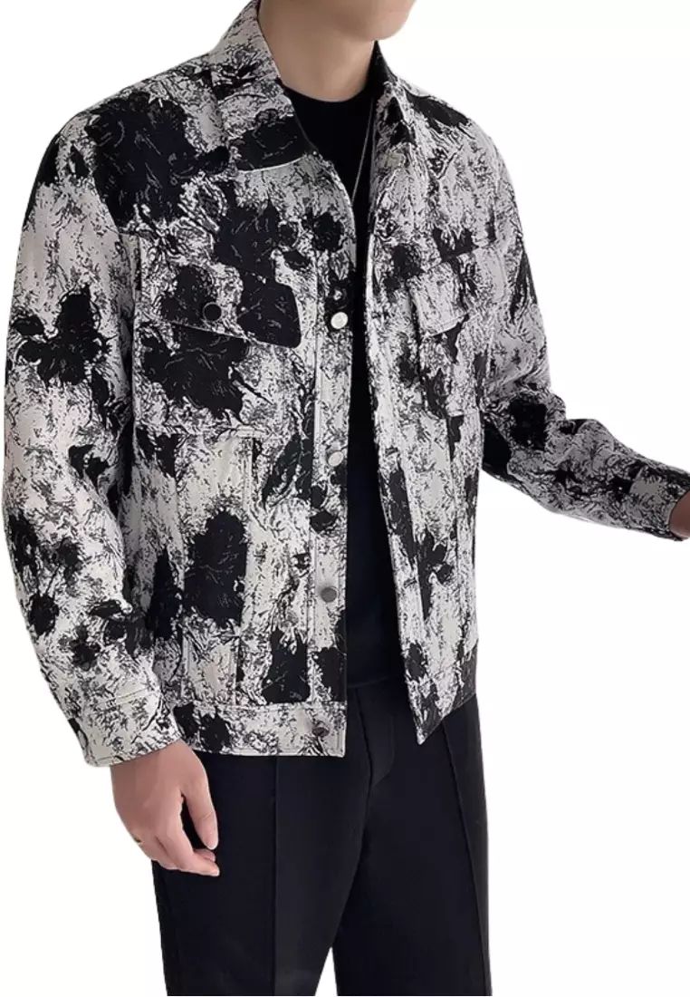 Mens black hotsell spring jacket