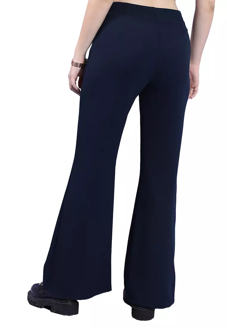 Buy Tokyo Talkies Urban Blue Flared Trouser Online Zalora