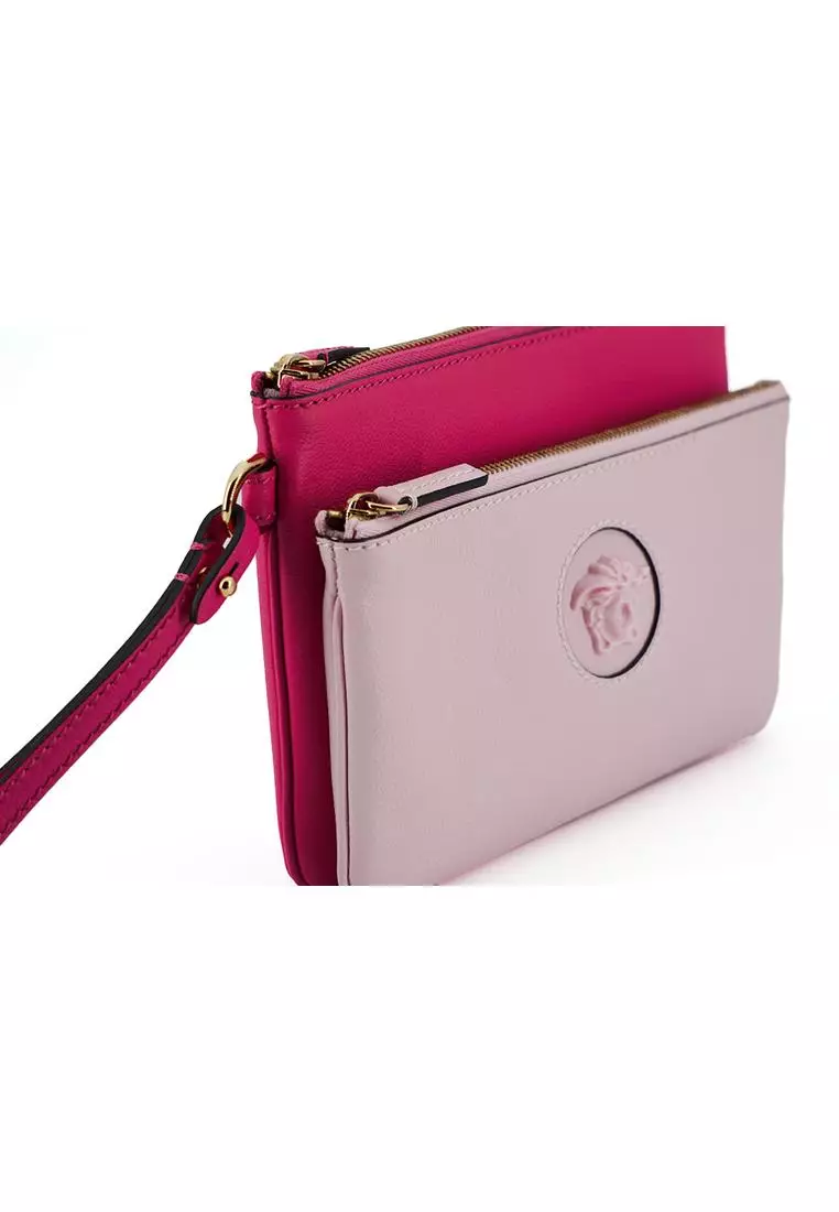 Versace leather pouch clearance