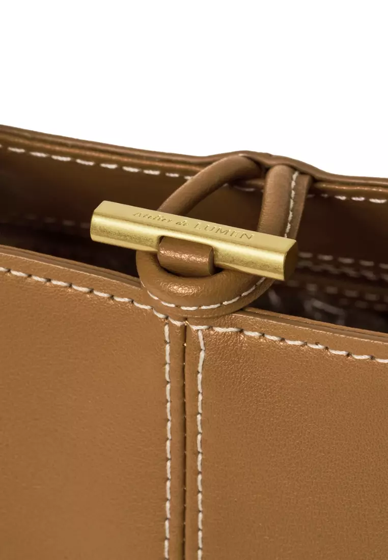 Panier Tote Bag - Tan brown