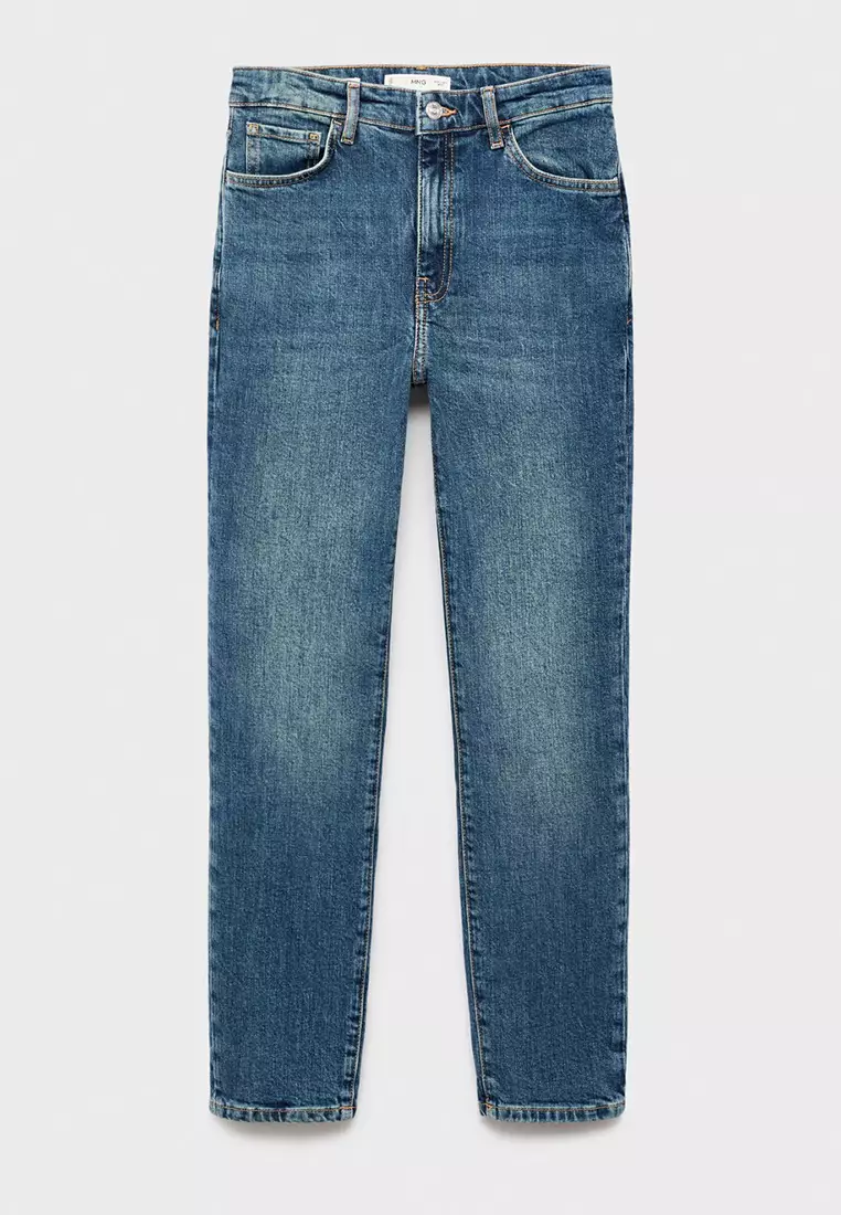 Claudia Slim-Fit Cropped Jeans
