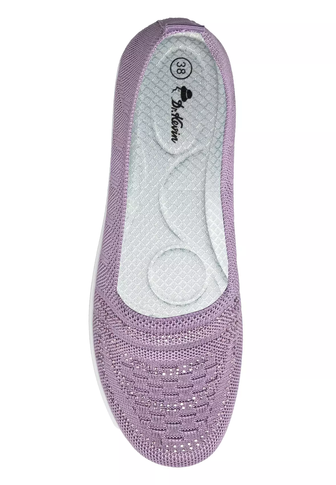 Dr. Kevin Sepatu Olahraga Sport Wanita Sneakers Rajut Slip On 559-004