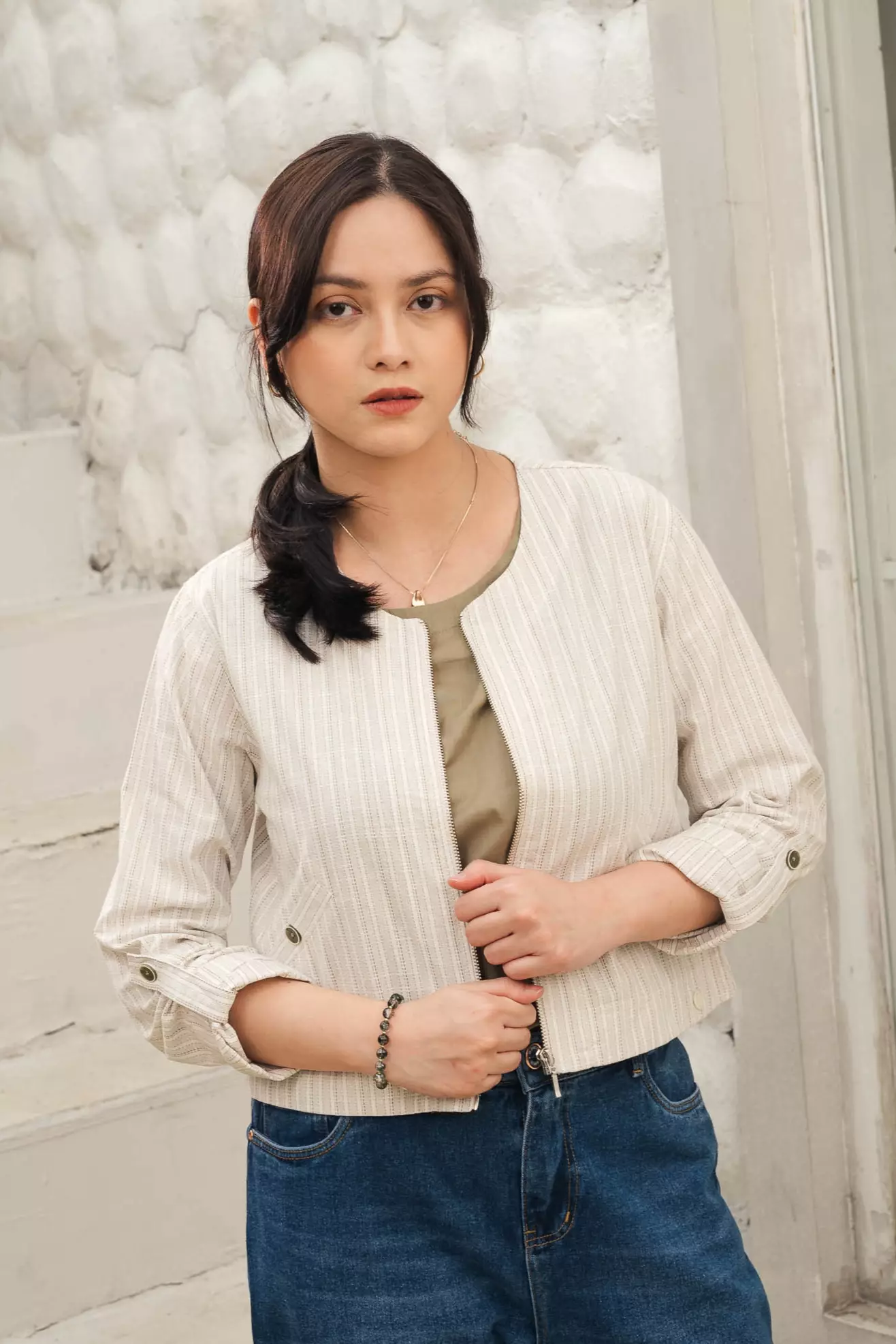 C2 Golits Green Set Pieces Wanita