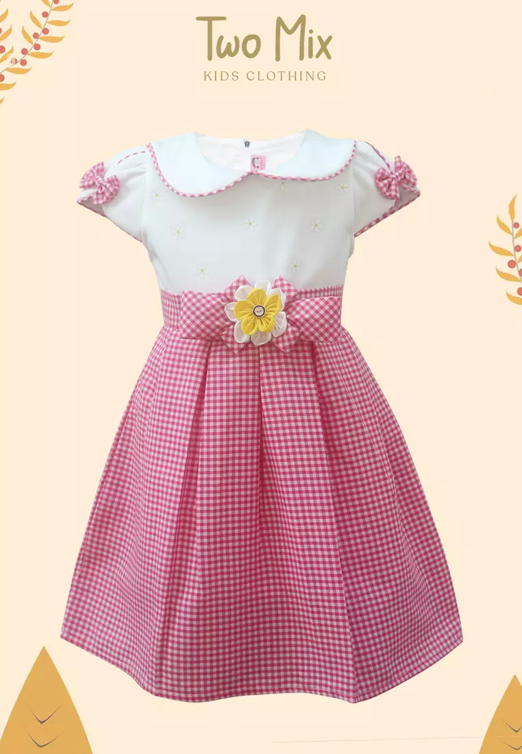 TWO MIX Baju Anak Perempuan Fashion Bunga Lucu 4232