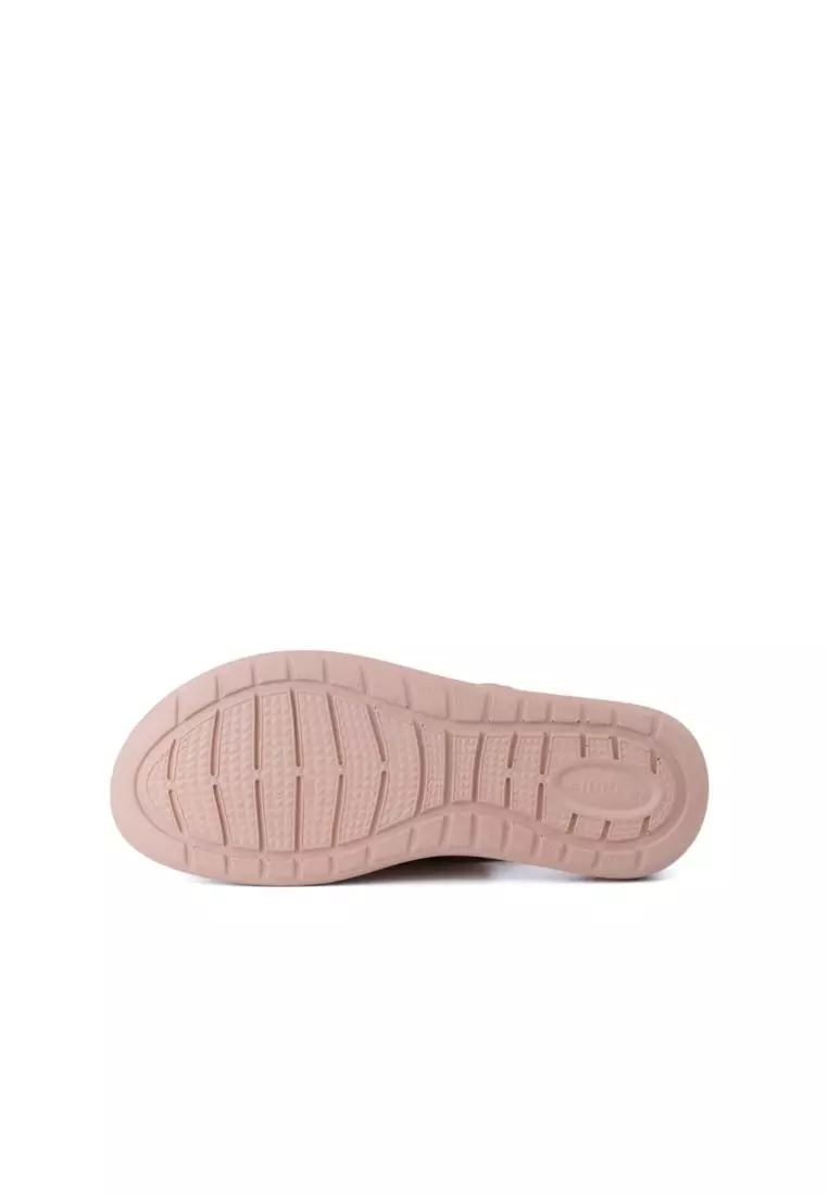 LARRIE Ladies Pink Comfort Foam Sandals