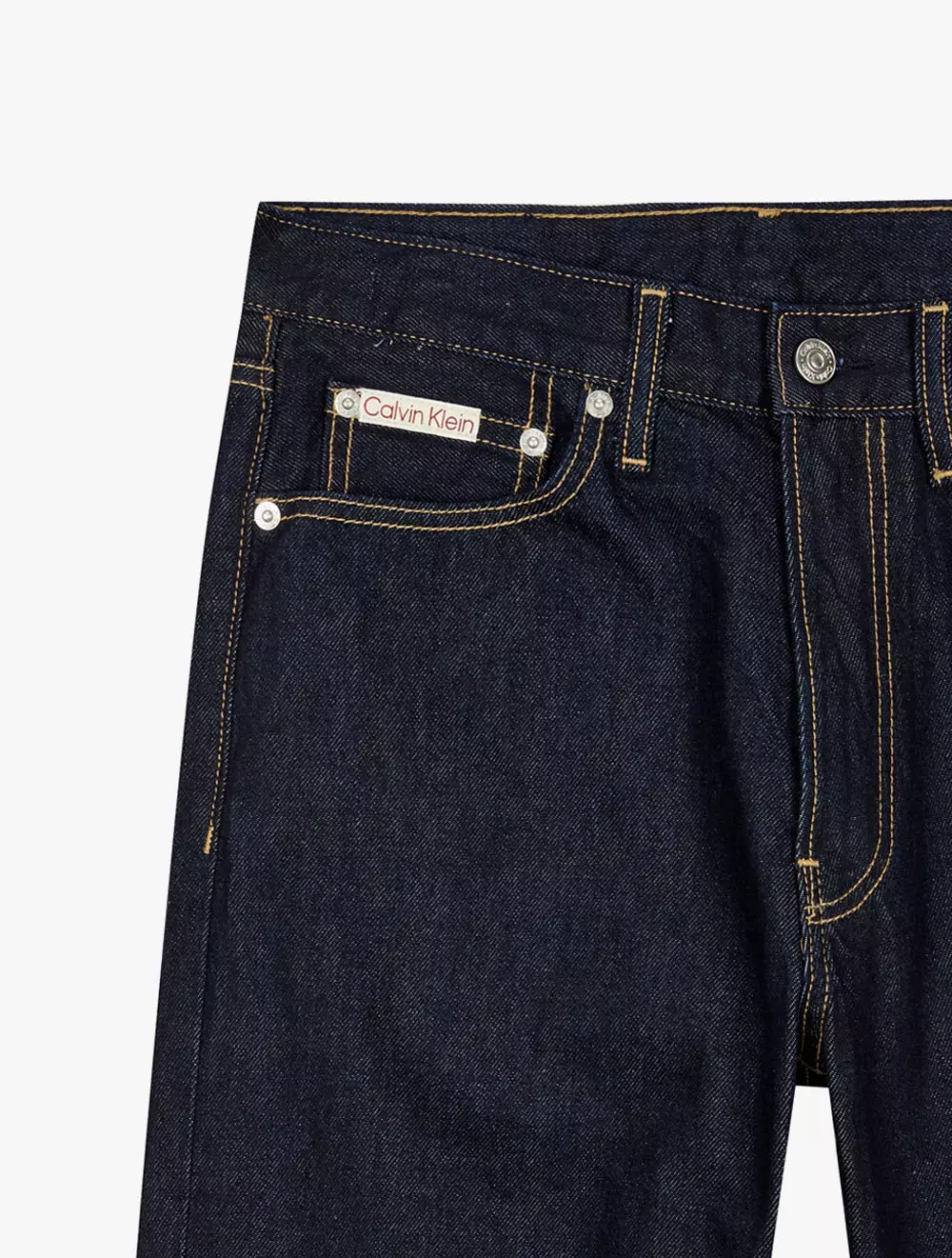 Calvin Klein Jeans - Standard Straight Fit Rinse Blue Denim - Blue - blue