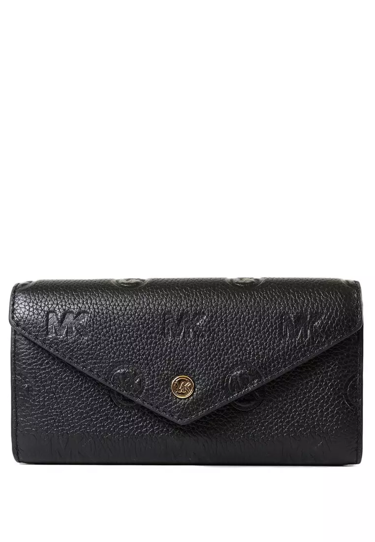 Jet set small 2024 leather envelope wallet