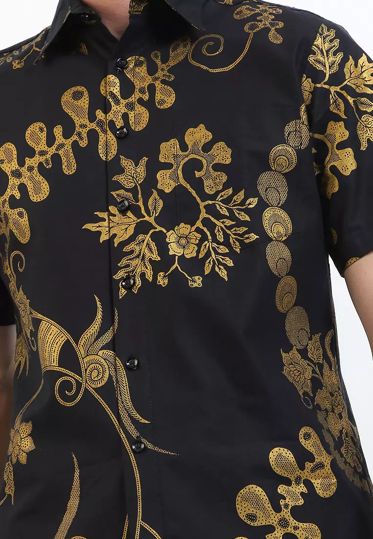 Hem Batik Slim Fit Motif 1