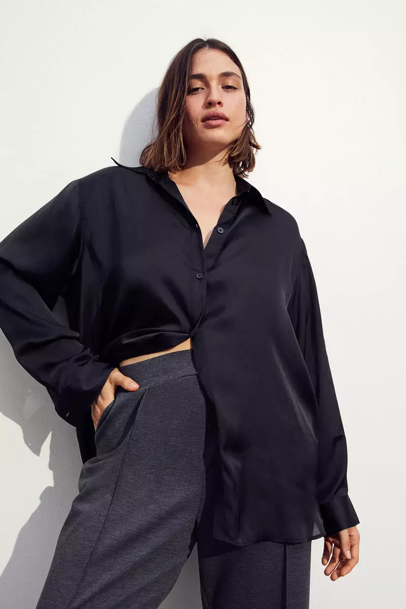 Buy H M Blouse 2023 Online ZALORA Singapore