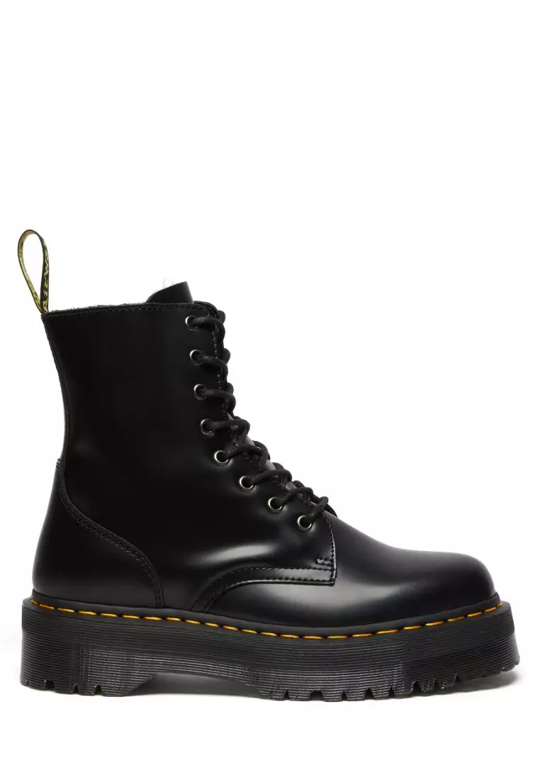 Discount on Dr. Martens  shoes - SKU: Jadon Smooth Polished Leather Platform Boots