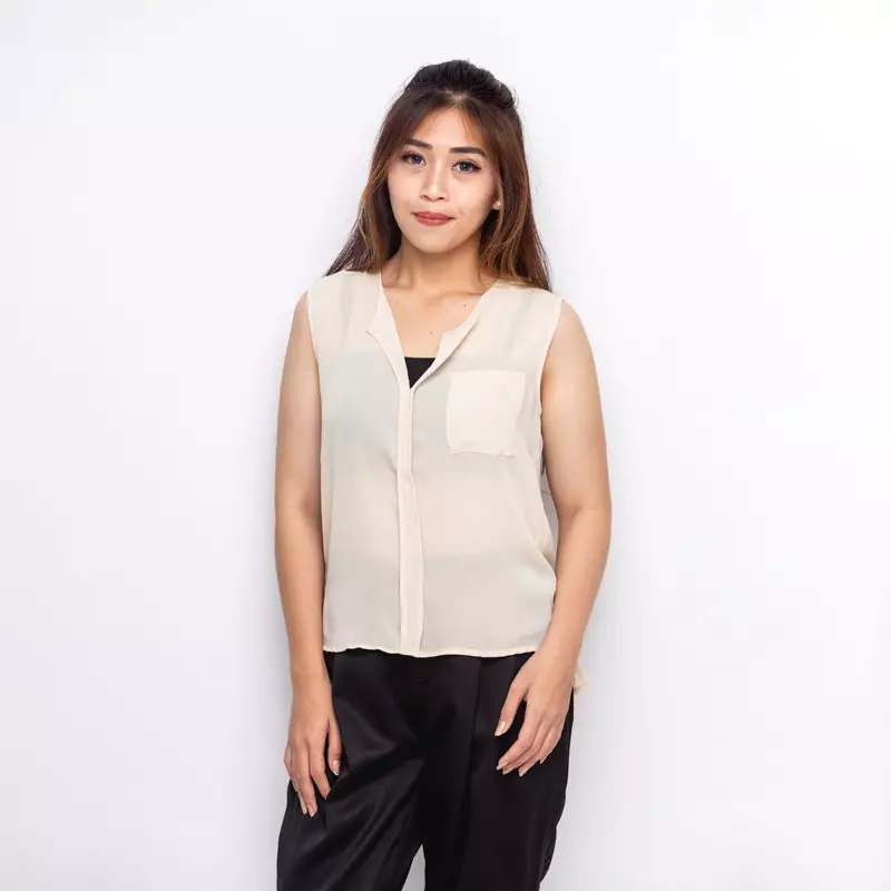 Naty Cream Top