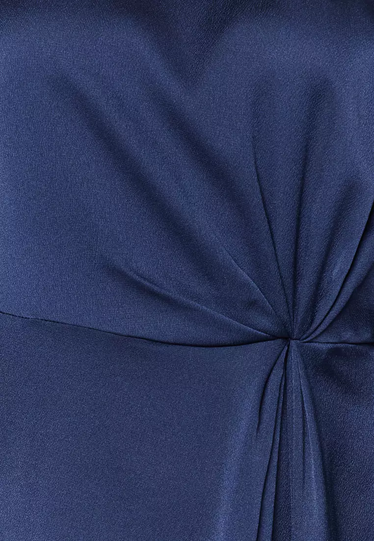 MODEST Mock Neck Maxi Dress