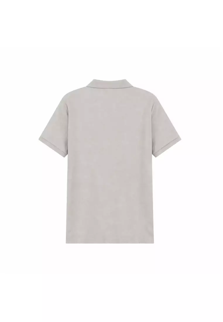 Men's Cotton Lycra Slim Short Sleeve Polo 01016245