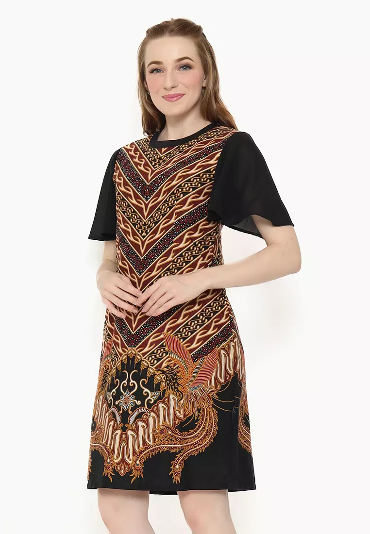 Jual Hadinata Batik Hadinata Batik Dress Wanita Agni Argani Original