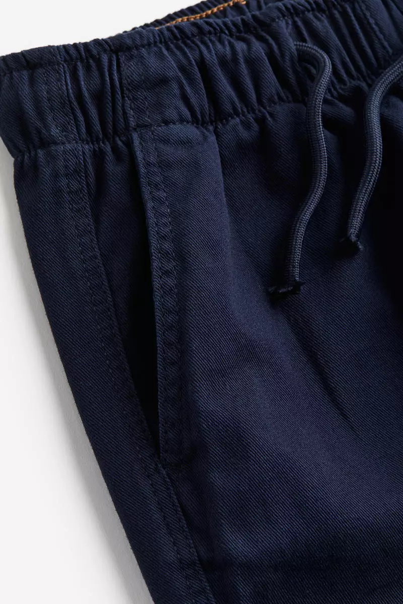 H&m twill joggers on sale