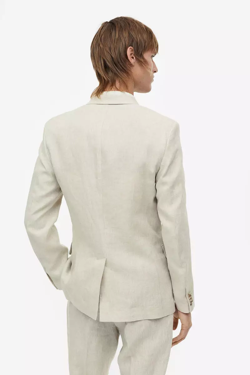 h&m linen suit