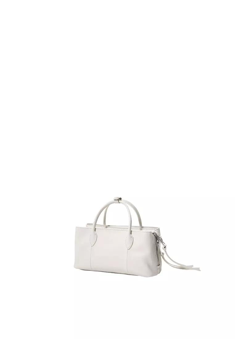 TONA II Top Handle Bag - Cream Beige