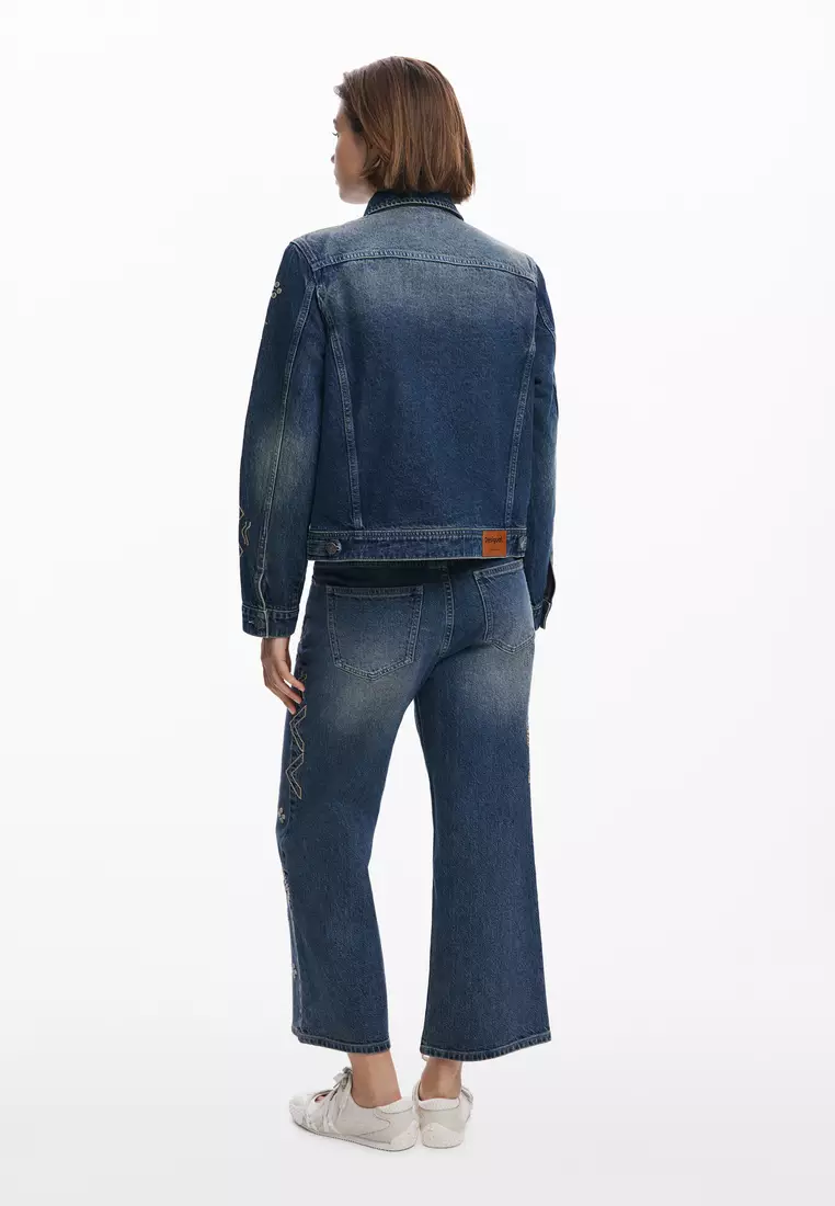 Mirror denim jacket