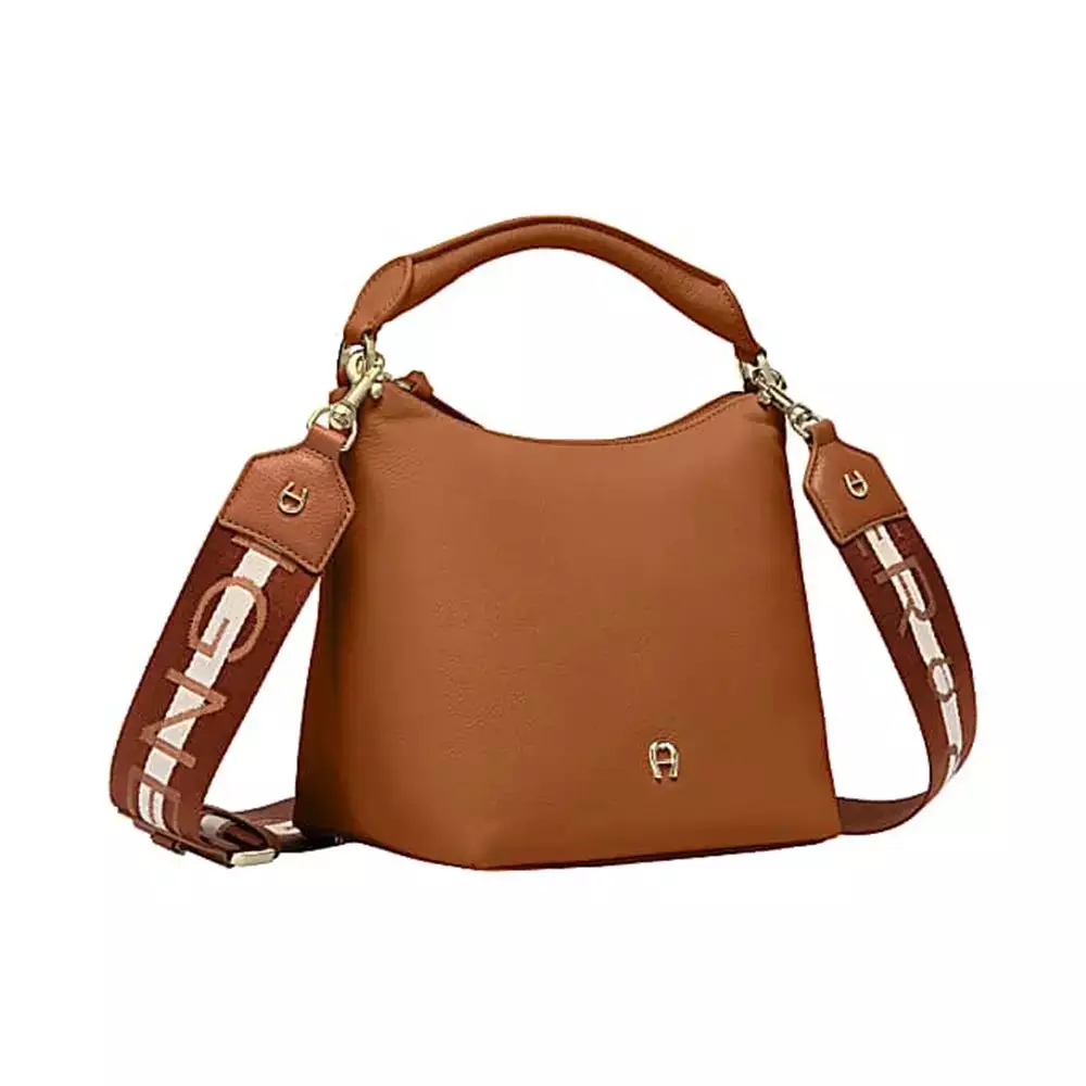 Aigner Top Handle Zita Cognac
