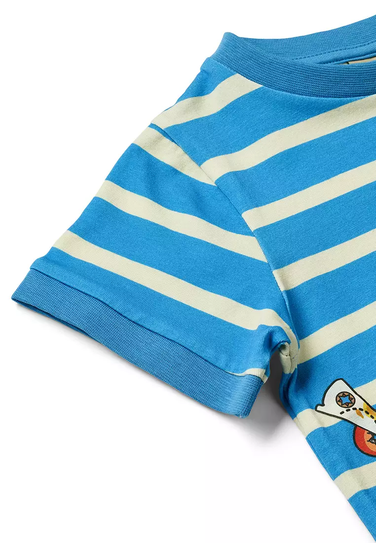 T-shirt with octopus