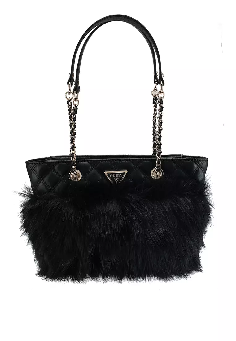 Guess Lise Small Tote Bag 2025 Buy Guess Online ZALORA Hong Kong