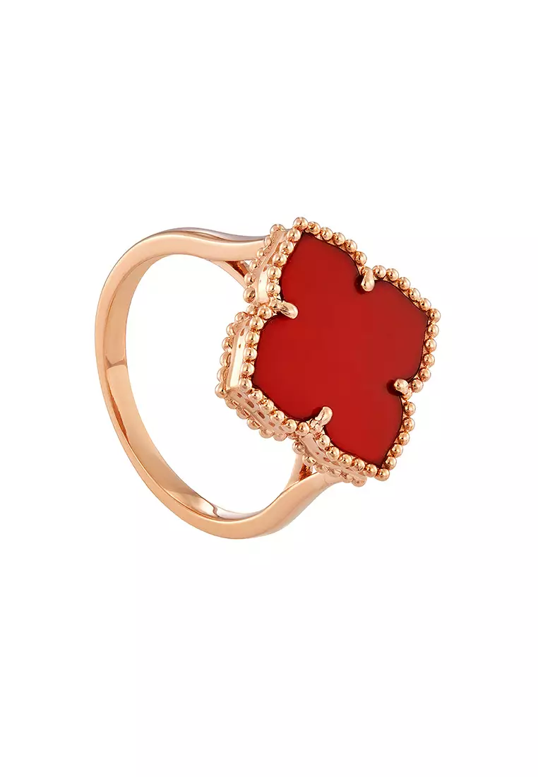 HABIB AL-ZAHRA | Carnelian Ring in 750/18K Rose Gold 270901124(RG)-CARN