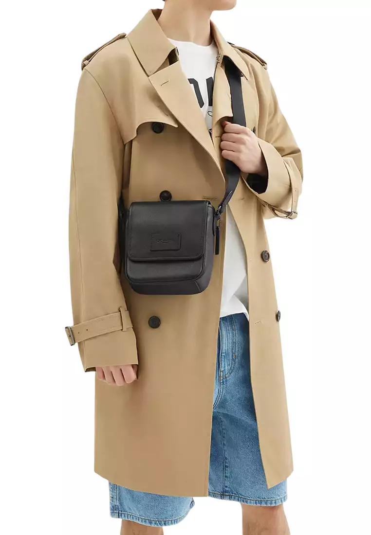 Lucas Crossbody Bag - Black CAT10