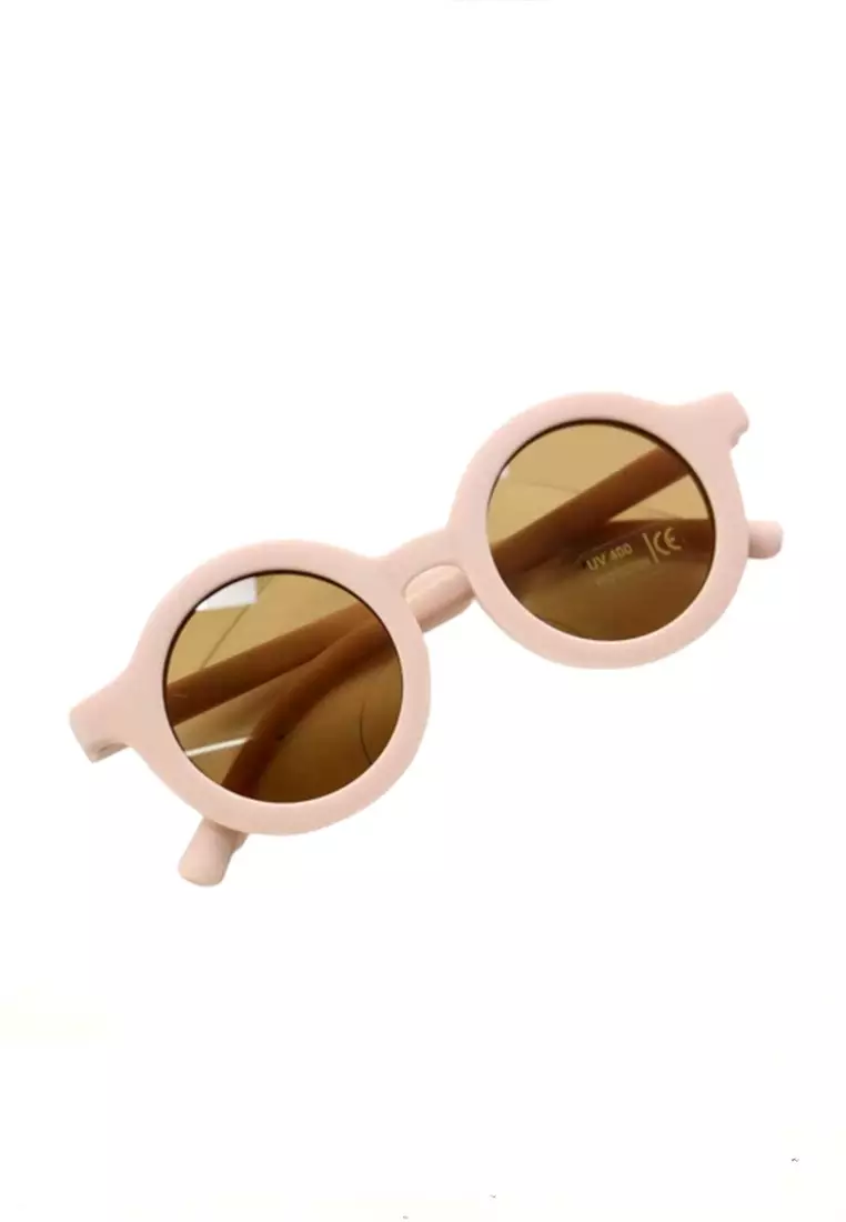 Ulrico Kacamata Anak Unisex Fashion Children Sunglasses Material Plastic ORIGINAL - Pink