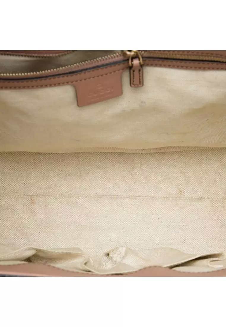 Pre-Loved Gucci Large Guccissima Emily Shoulder Bag