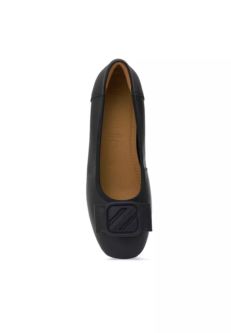 Sepatu Casual Formal Wanita Gino Mariani Fairy Hitam