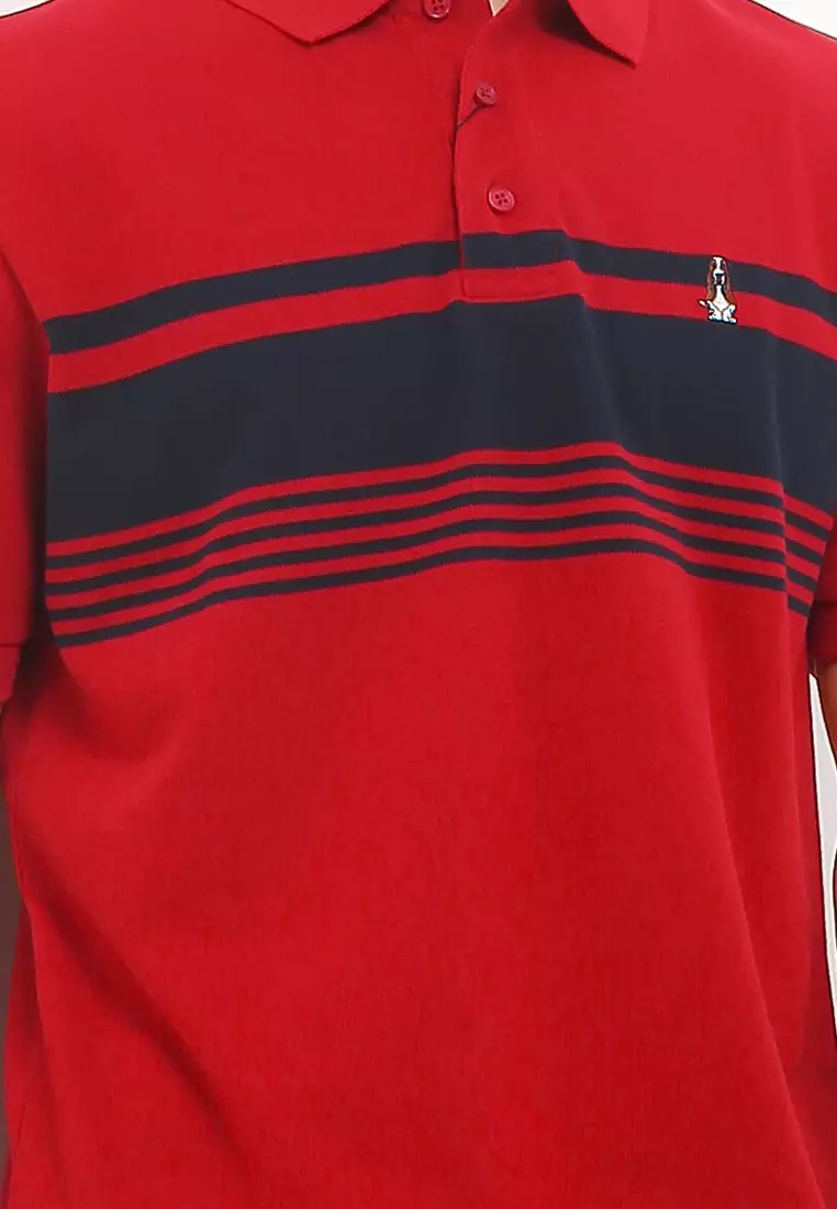 Dodo Chest Stripe Polo Shirt