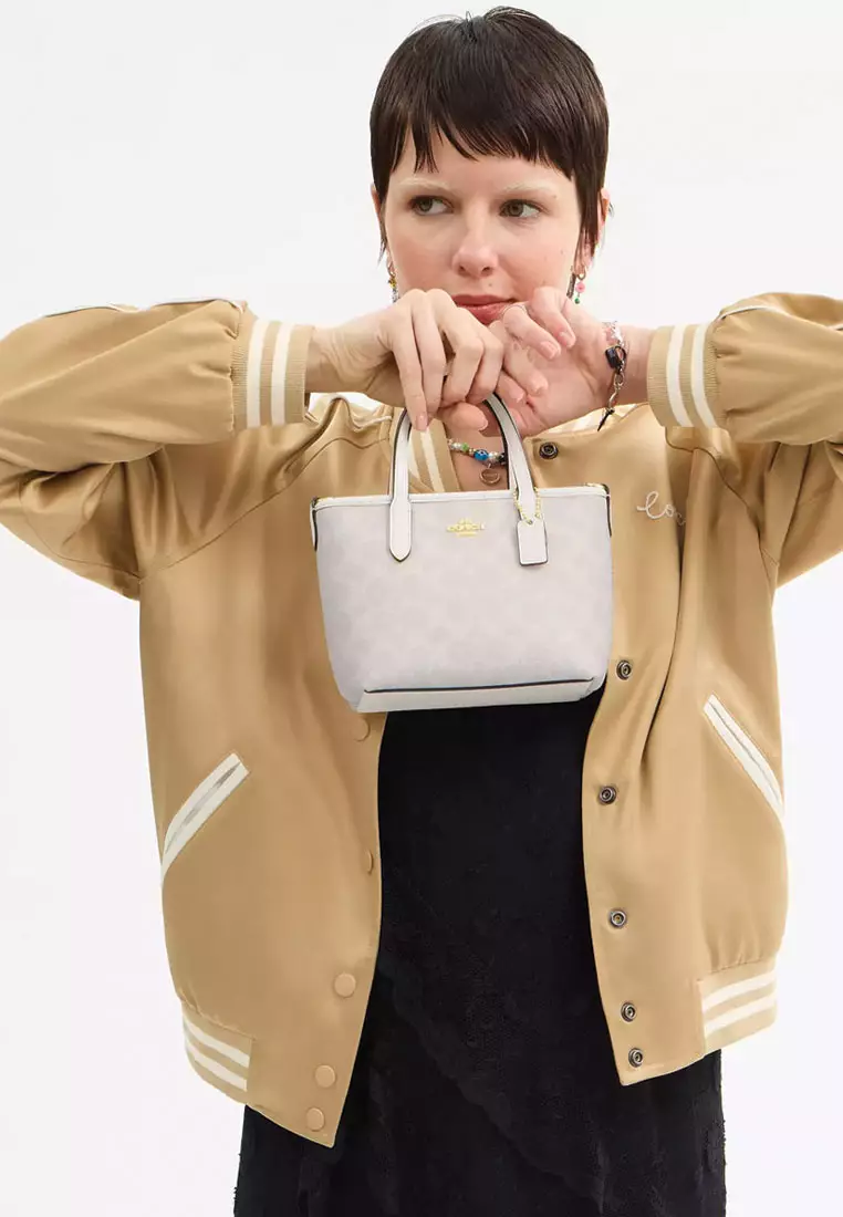 City Mini Tote Bag In Signature Canvas