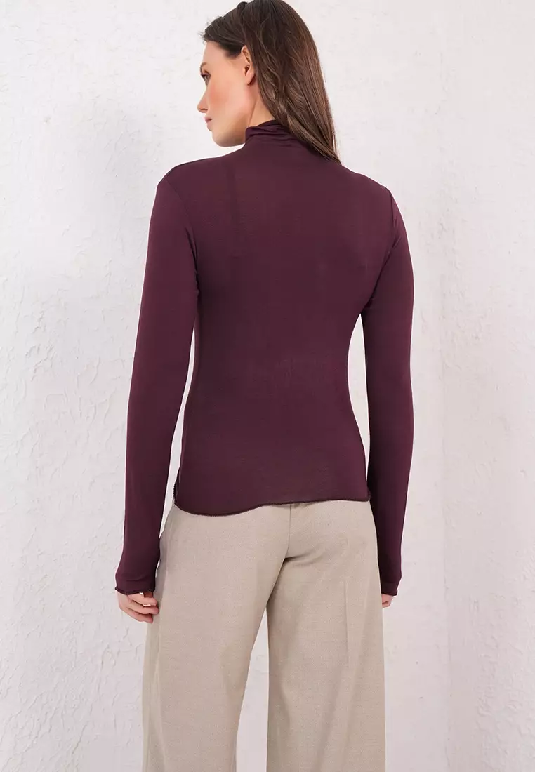 Turtleneck Cashmere Top